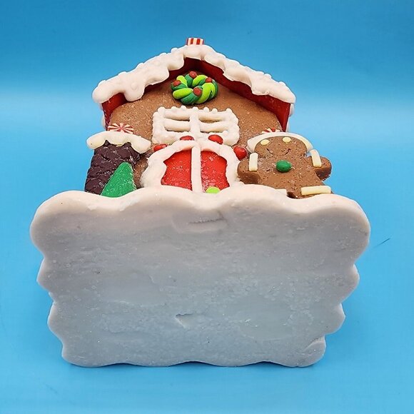 Gingerbread House Gingerbread Man Peppmermit Faux Cookie Frosted Glitter v2 - Picture 8 of 8